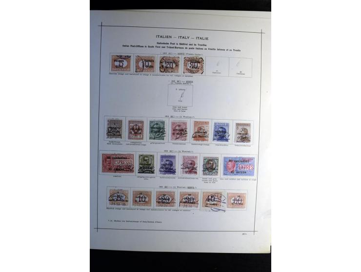 1860/1960 (ca.), postfrischer, ungebrauchter und gestempelter Sammlungsbestand im Album, dabei viel besseres Material