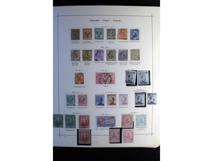 1860/1960 (ca.), postfrischer, ungebrauchter und gestempelter Sammlungsbestand im Album, dabei viel besseres Material