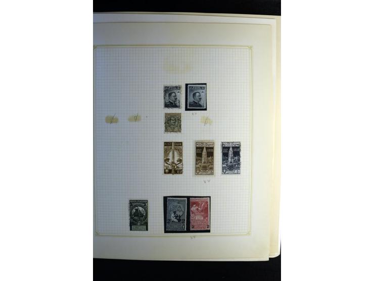1860/1960 (ca.), postfrischer, ungebrauchter und gestempelter Sammlungsbestand im Album, dabei viel besseres Material