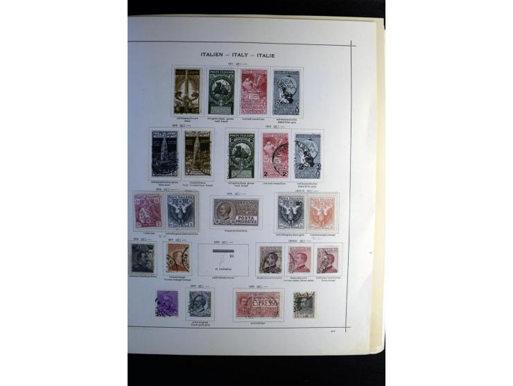 1860/1960 (ca.), postfrischer, ungebrauchter und gestempelter Sammlungsbestand im Album, dabei viel besseres Material