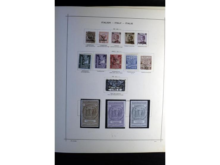 1860/1960 (ca.), postfrischer, ungebrauchter und gestempelter Sammlungsbestand im Album, dabei viel besseres Material