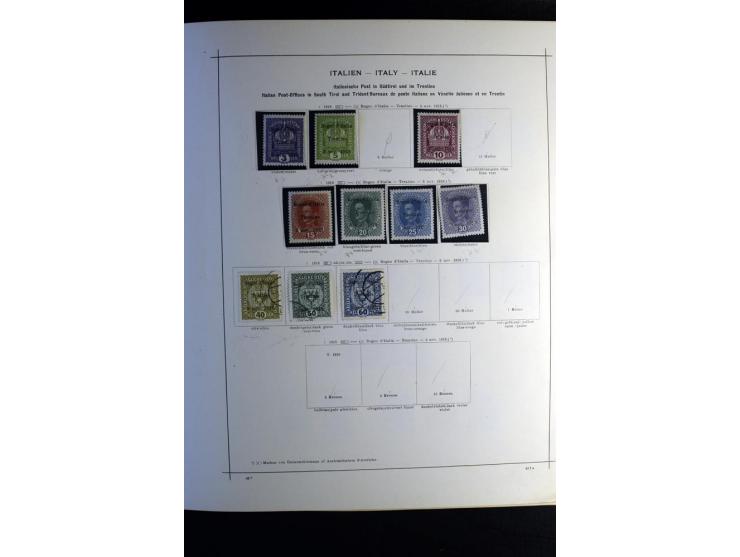 1860/1960 (ca.), postfrischer, ungebrauchter und gestempelter Sammlungsbestand im Album, dabei viel besseres Material