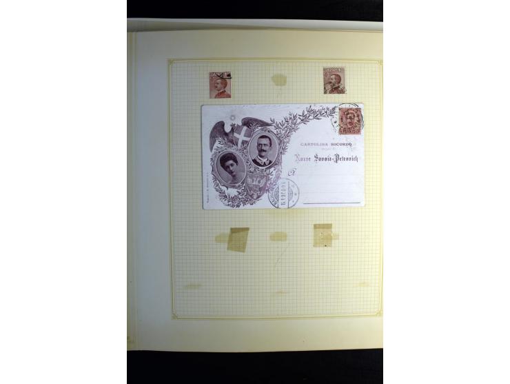 1860/1960 (ca.), postfrischer, ungebrauchter und gestempelter Sammlungsbestand im Album, dabei viel besseres Material