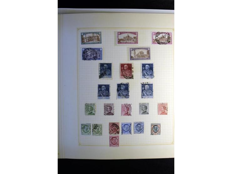 1860/1960 (ca.), postfrischer, ungebrauchter und gestempelter Sammlungsbestand im Album, dabei viel besseres Material