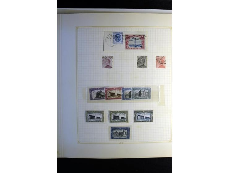 1860/1960 (ca.), postfrischer, ungebrauchter und gestempelter Sammlungsbestand im Album, dabei viel besseres Material