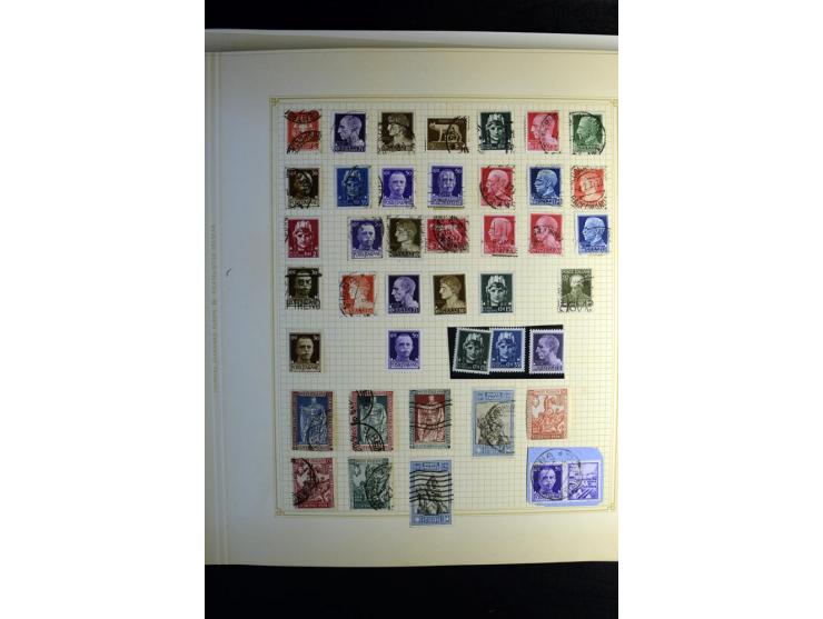 1860/1960 (ca.), postfrischer, ungebrauchter und gestempelter Sammlungsbestand im Album, dabei viel besseres Material