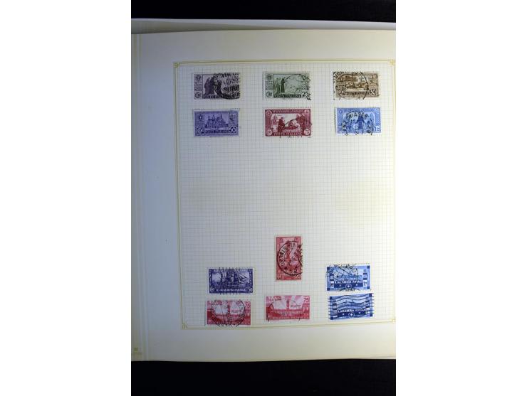 1860/1960 (ca.), postfrischer, ungebrauchter und gestempelter Sammlungsbestand im Album, dabei viel besseres Material