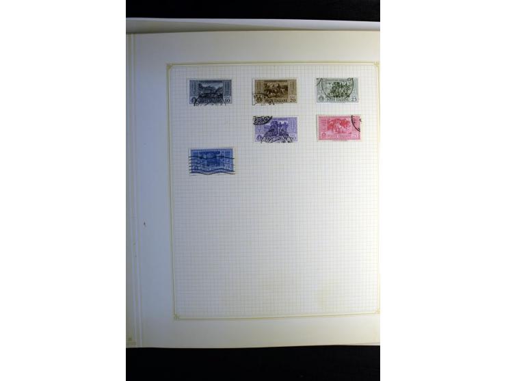 1860/1960 (ca.), postfrischer, ungebrauchter und gestempelter Sammlungsbestand im Album, dabei viel besseres Material