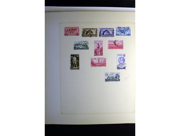 1860/1960 (ca.), postfrischer, ungebrauchter und gestempelter Sammlungsbestand im Album, dabei viel besseres Material