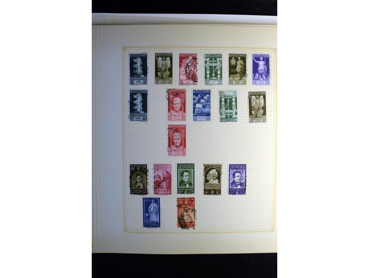 1860/1960 (ca.), postfrischer, ungebrauchter und gestempelter Sammlungsbestand im Album, dabei viel besseres Material