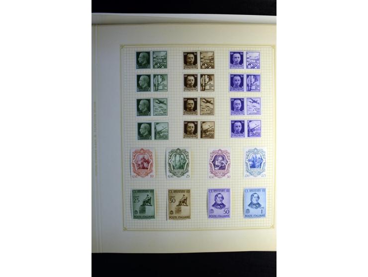 1860/1960 (ca.), postfrischer, ungebrauchter und gestempelter Sammlungsbestand im Album, dabei viel besseres Material