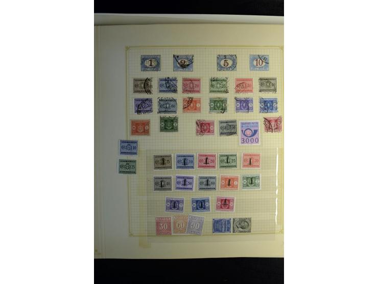 1860/1960 (ca.), postfrischer, ungebrauchter und gestempelter Sammlungsbestand im Album, dabei viel besseres Material