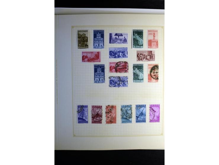 1860/1960 (ca.), postfrischer, ungebrauchter und gestempelter Sammlungsbestand im Album, dabei viel besseres Material