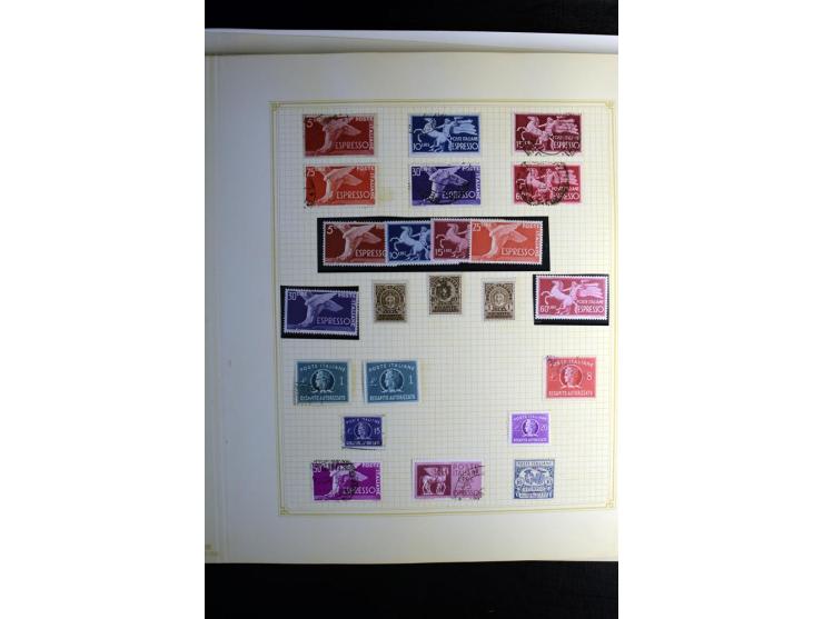 1860/1960 (ca.), postfrischer, ungebrauchter und gestempelter Sammlungsbestand im Album, dabei viel besseres Material