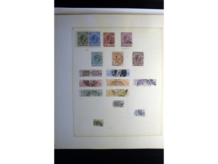 1860/1960 (ca.), postfrischer, ungebrauchter und gestempelter Sammlungsbestand im Album, dabei viel besseres Material