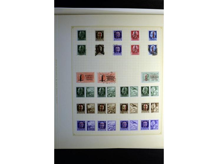 1860/1960 (ca.), postfrischer, ungebrauchter und gestempelter Sammlungsbestand im Album, dabei viel besseres Material