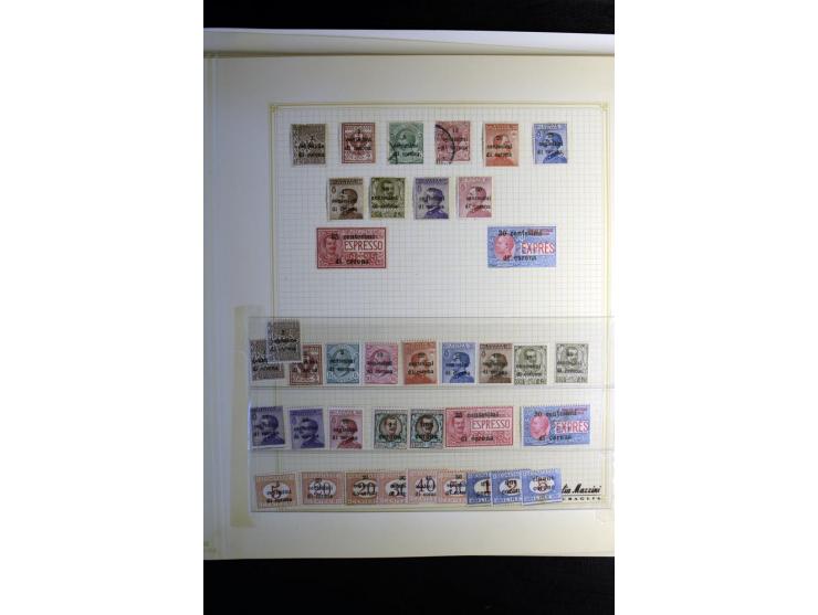 1860/1960 (ca.), postfrischer, ungebrauchter und gestempelter Sammlungsbestand im Album, dabei viel besseres Material