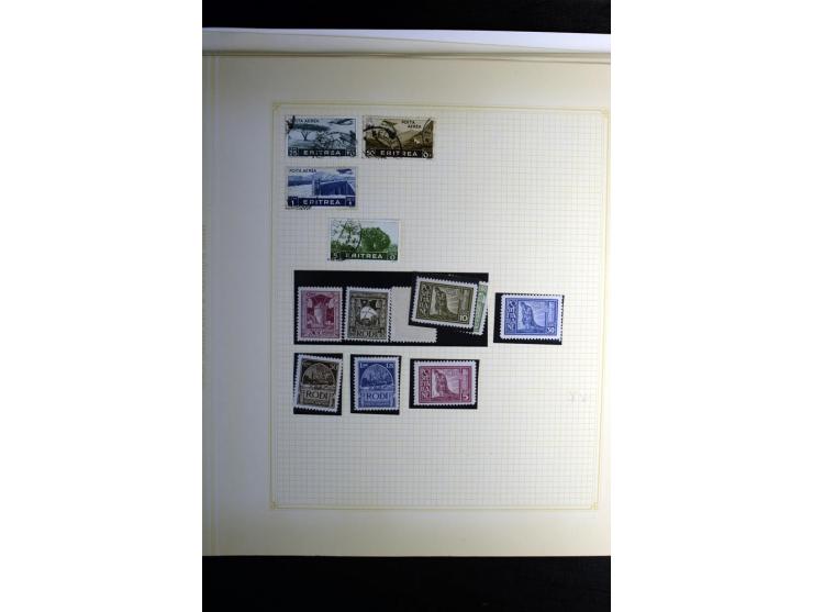 1860/1960 (ca.), postfrischer, ungebrauchter und gestempelter Sammlungsbestand im Album, dabei viel besseres Material