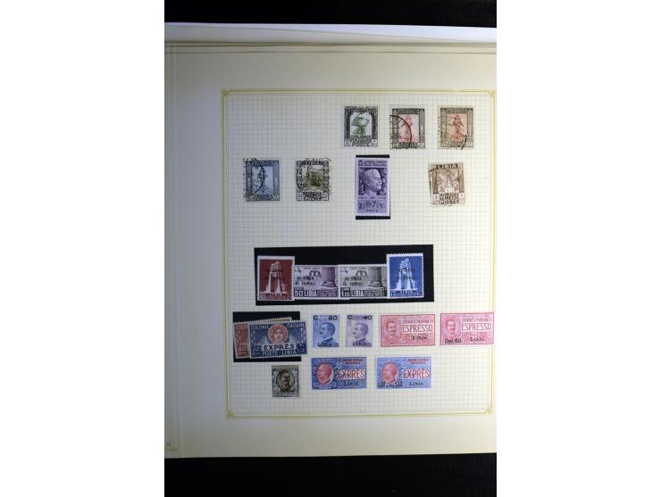 1860/1960 (ca.), postfrischer, ungebrauchter und gestempelter Sammlungsbestand im Album, dabei viel besseres Material