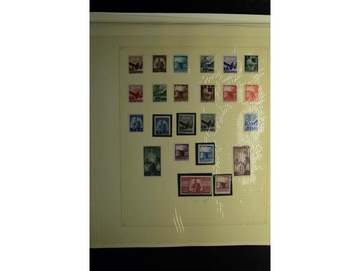 1860/1960 (ca.), postfrischer, ungebrauchter und gestempelter Sammlungsbestand im Album, dabei viel besseres Material