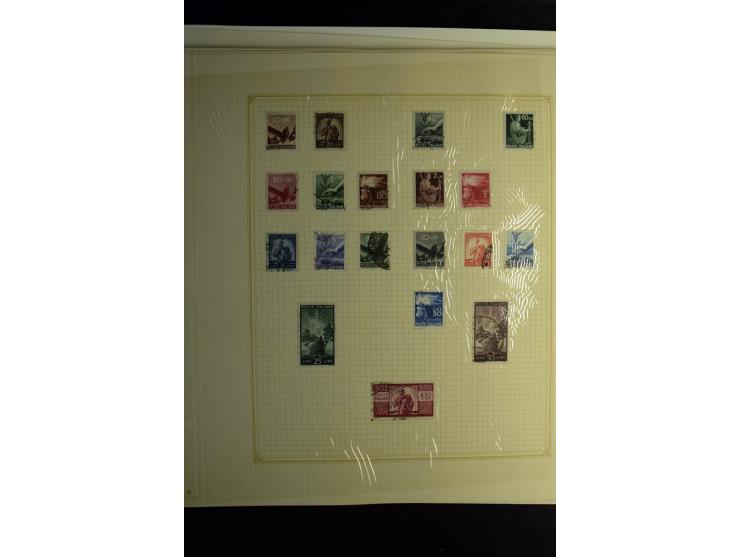 1860/1960 (ca.), postfrischer, ungebrauchter und gestempelter Sammlungsbestand im Album, dabei viel besseres Material
