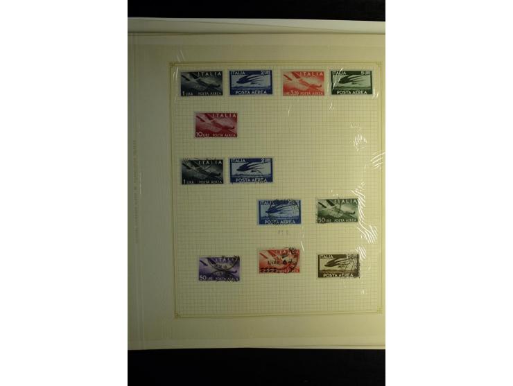 1860/1960 (ca.), postfrischer, ungebrauchter und gestempelter Sammlungsbestand im Album, dabei viel besseres Material