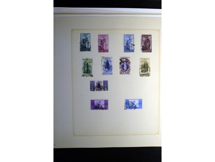 1860/1960 (ca.), postfrischer, ungebrauchter und gestempelter Sammlungsbestand im Album, dabei viel besseres Material
