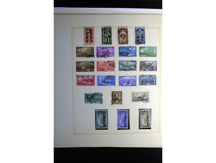 1860/1960 (ca.), postfrischer, ungebrauchter und gestempelter Sammlungsbestand im Album, dabei viel besseres Material