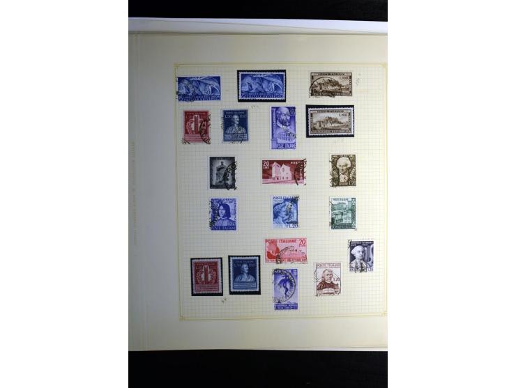 1860/1960 (ca.), postfrischer, ungebrauchter und gestempelter Sammlungsbestand im Album, dabei viel besseres Material