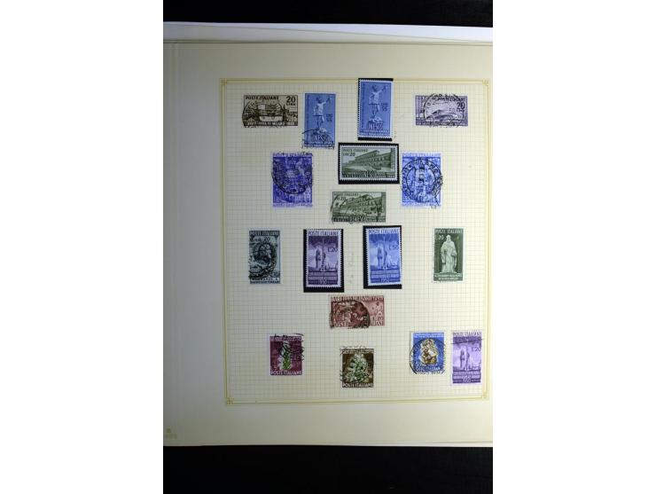 1860/1960 (ca.), postfrischer, ungebrauchter und gestempelter Sammlungsbestand im Album, dabei viel besseres Material