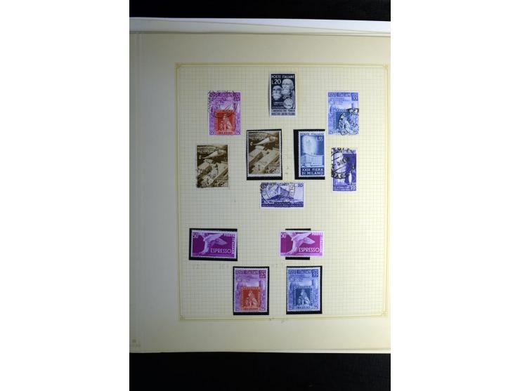 1860/1960 (ca.), postfrischer, ungebrauchter und gestempelter Sammlungsbestand im Album, dabei viel besseres Material