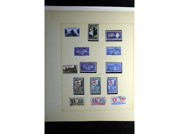1860/1960 (ca.), postfrischer, ungebrauchter und gestempelter Sammlungsbestand im Album, dabei viel besseres Material