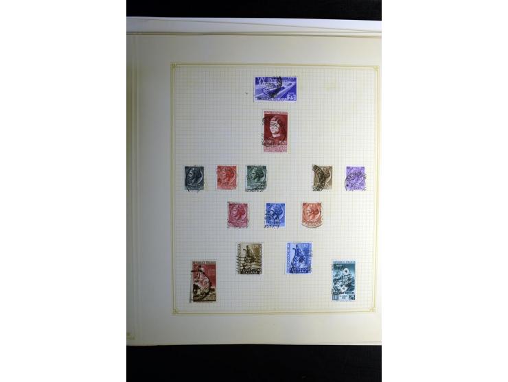 1860/1960 (ca.), postfrischer, ungebrauchter und gestempelter Sammlungsbestand im Album, dabei viel besseres Material