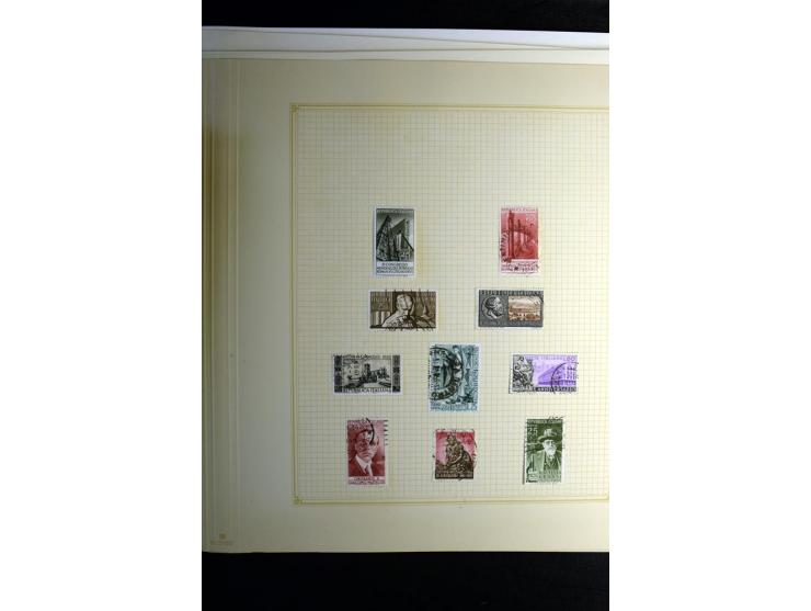 1860/1960 (ca.), postfrischer, ungebrauchter und gestempelter Sammlungsbestand im Album, dabei viel besseres Material