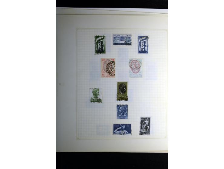 1860/1960 (ca.), postfrischer, ungebrauchter und gestempelter Sammlungsbestand im Album, dabei viel besseres Material