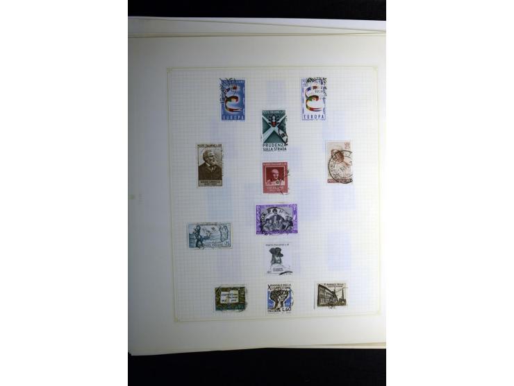 1860/1960 (ca.), postfrischer, ungebrauchter und gestempelter Sammlungsbestand im Album, dabei viel besseres Material