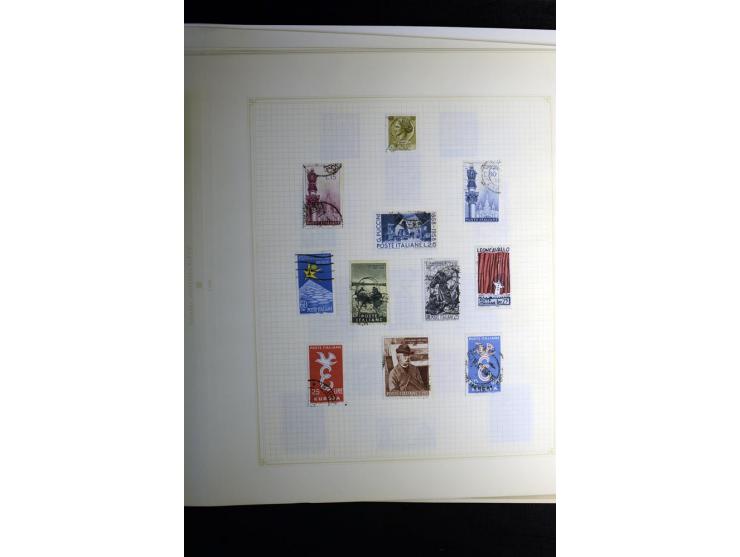 1860/1960 (ca.), postfrischer, ungebrauchter und gestempelter Sammlungsbestand im Album, dabei viel besseres Material
