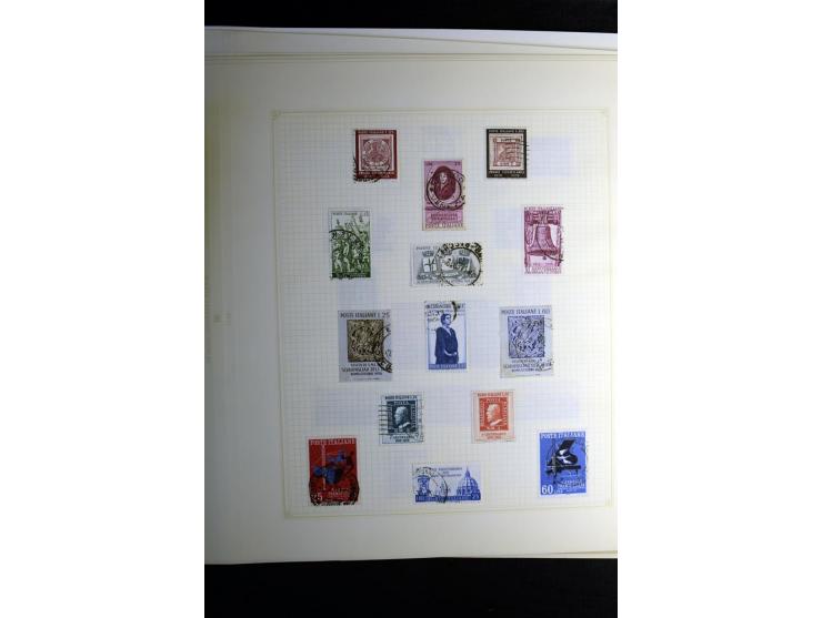 1860/1960 (ca.), postfrischer, ungebrauchter und gestempelter Sammlungsbestand im Album, dabei viel besseres Material