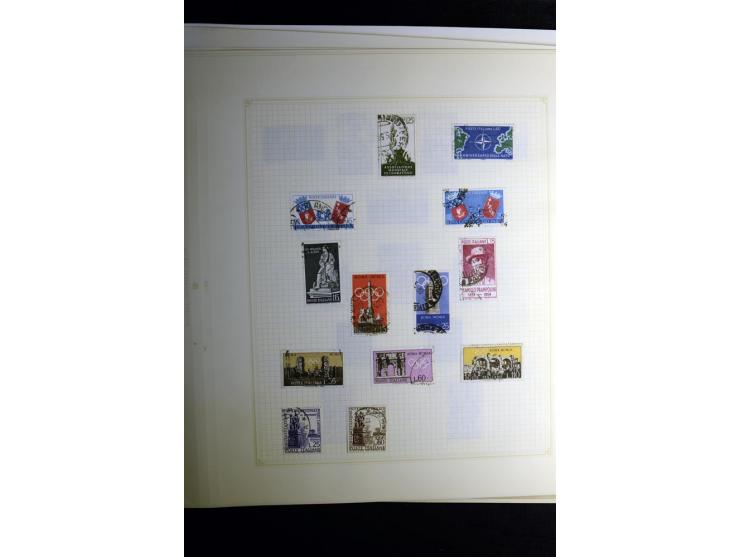 1860/1960 (ca.), postfrischer, ungebrauchter und gestempelter Sammlungsbestand im Album, dabei viel besseres Material