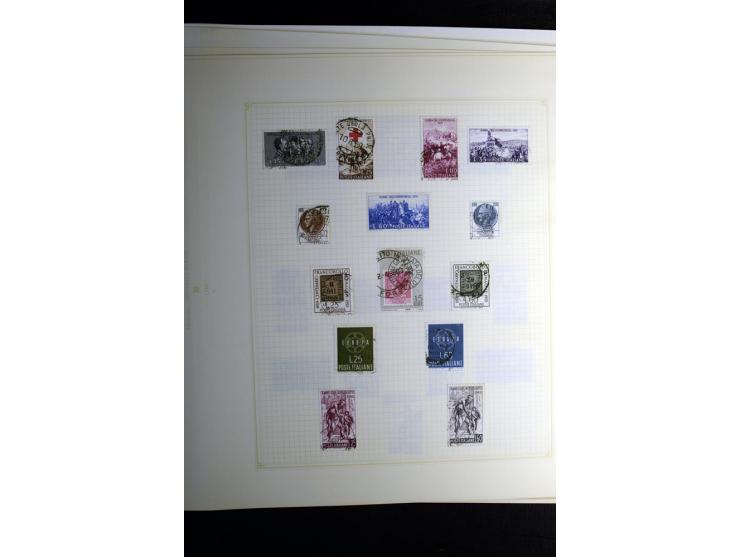 1860/1960 (ca.), postfrischer, ungebrauchter und gestempelter Sammlungsbestand im Album, dabei viel besseres Material