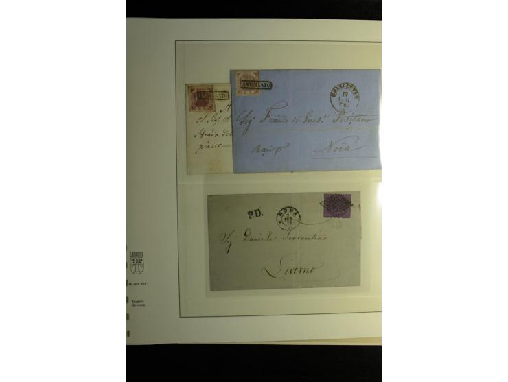 1860/1960 (ca.), postfrischer, ungebrauchter und gestempelter Sammlungsbestand im Album, dabei viel besseres Material