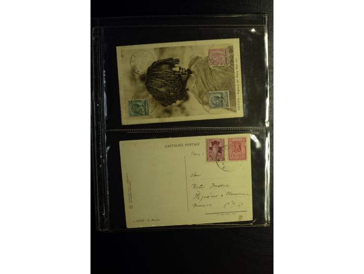 1913/41 (ca.), Partie Briefe, Karten und Ganzsachen, dabei Reco und Luftpost