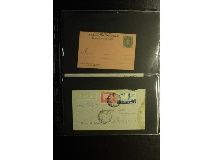 1913/41 (ca.), Partie Briefe, Karten und Ganzsachen, dabei Reco und Luftpost