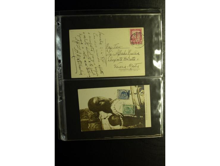 1913/41 (ca.), Partie Briefe, Karten und Ganzsachen, dabei Reco und Luftpost
