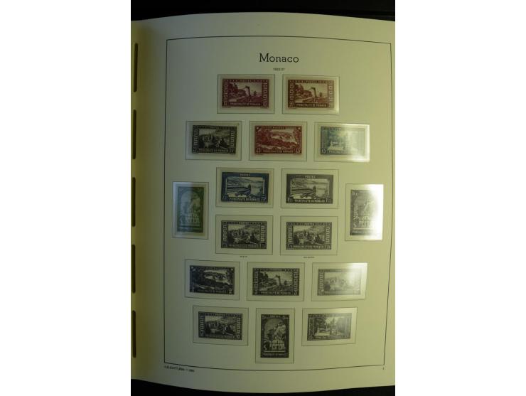 1885/2008, postfrische und ungebrauchte reichhaltige Sammlung mit u.a. Mi.-Nr. 1-9, 11-21, 190-99, Bl.3A+B, 4A+B etc.