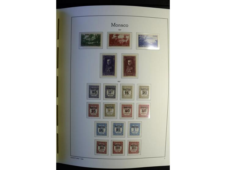1885/2008, postfrische und ungebrauchte reichhaltige Sammlung mit u.a. Mi.-Nr. 1-9, 11-21, 190-99, Bl.3A+B, 4A+B etc.