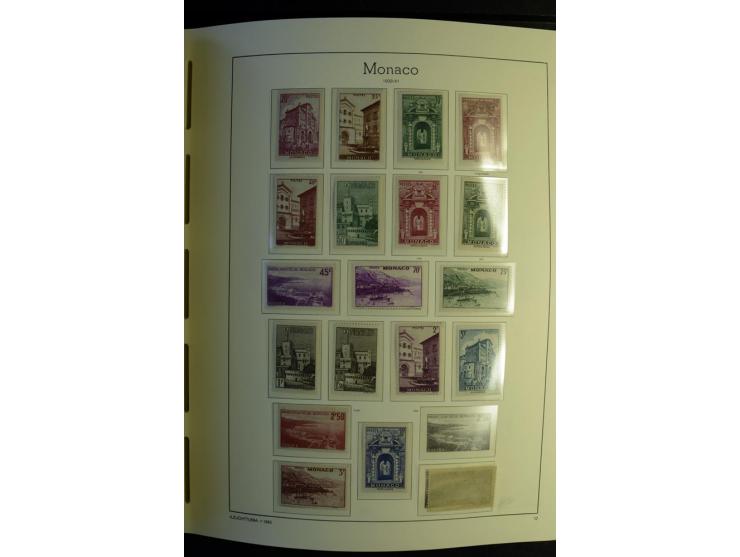 1885/2008, postfrische und ungebrauchte reichhaltige Sammlung mit u.a. Mi.-Nr. 1-9, 11-21, 190-99, Bl.3A+B, 4A+B etc.