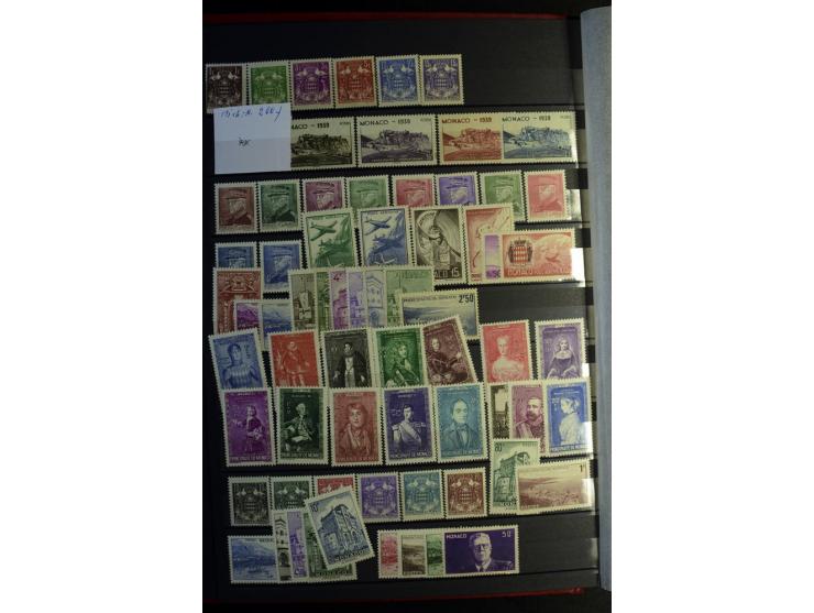 1885/2008, postfrische und ungebrauchte reichhaltige Sammlung mit u.a. Mi.-Nr. 1-9, 11-21, 190-99, Bl.3A+B, 4A+B etc.