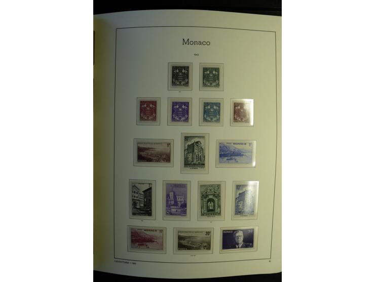 1885/2008, postfrische und ungebrauchte reichhaltige Sammlung mit u.a. Mi.-Nr. 1-9, 11-21, 190-99, Bl.3A+B, 4A+B etc.