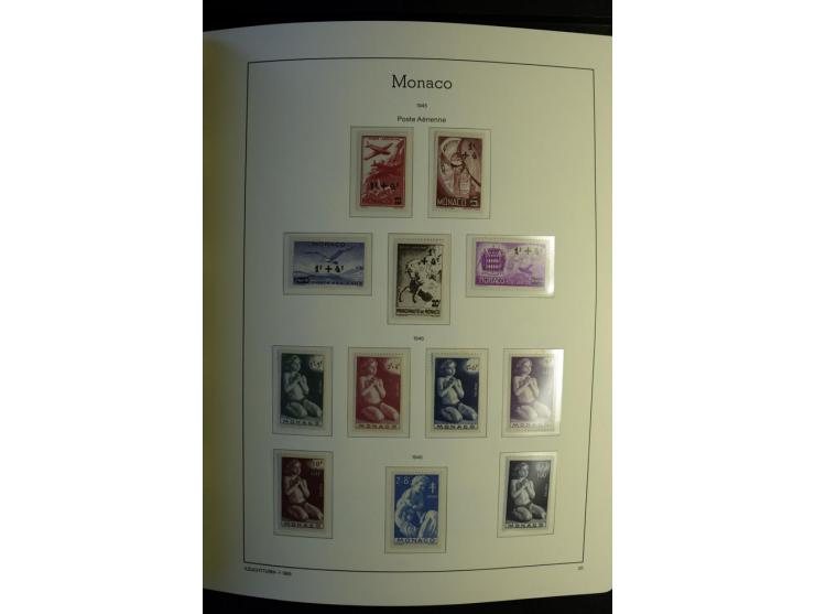 1885/2008, postfrische und ungebrauchte reichhaltige Sammlung mit u.a. Mi.-Nr. 1-9, 11-21, 190-99, Bl.3A+B, 4A+B etc.